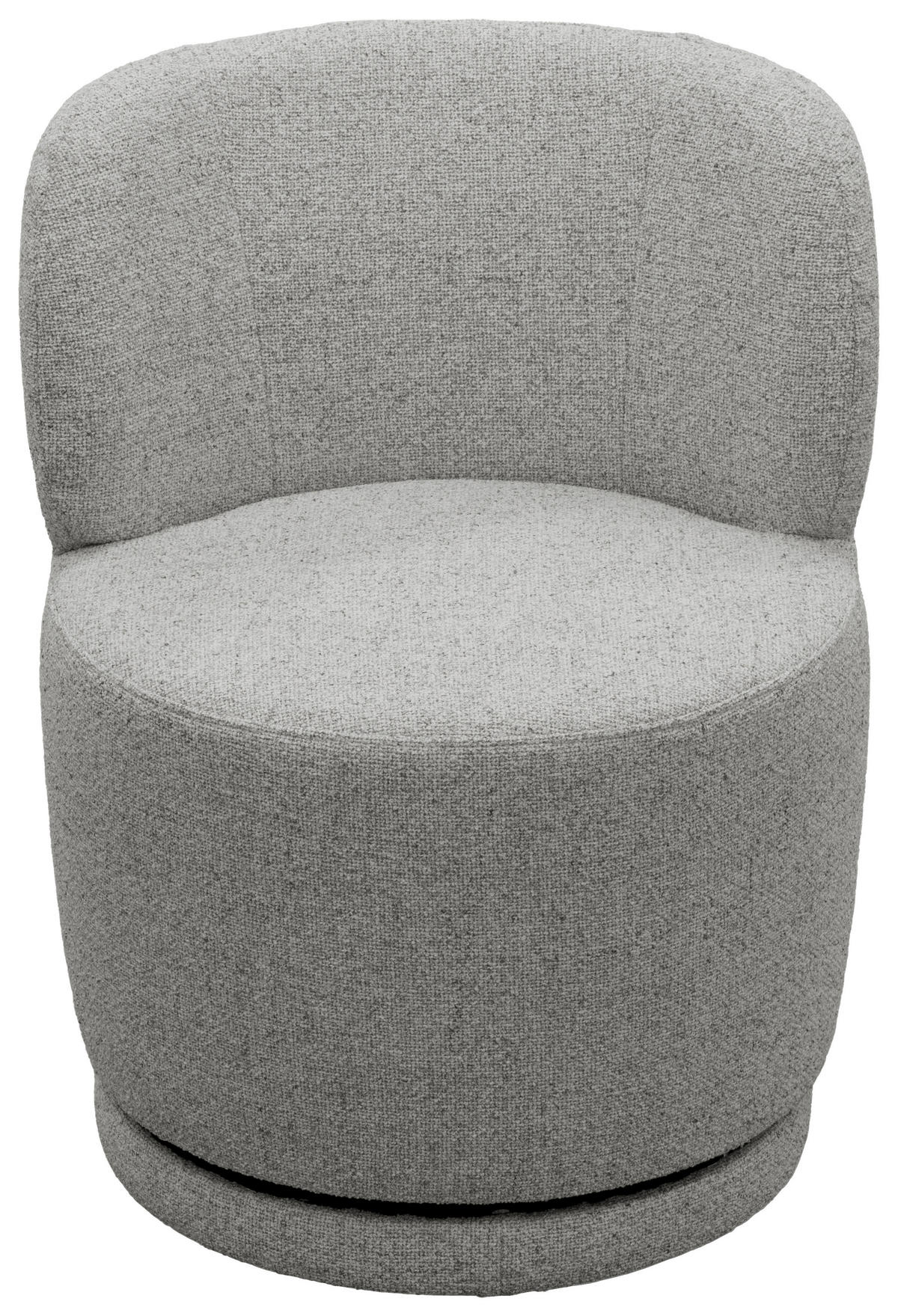 SESSEL in Webstoff Hellgrau  - Beige/Hellgrau, MODERN, Textil (60/74/60cm) - Livetastic