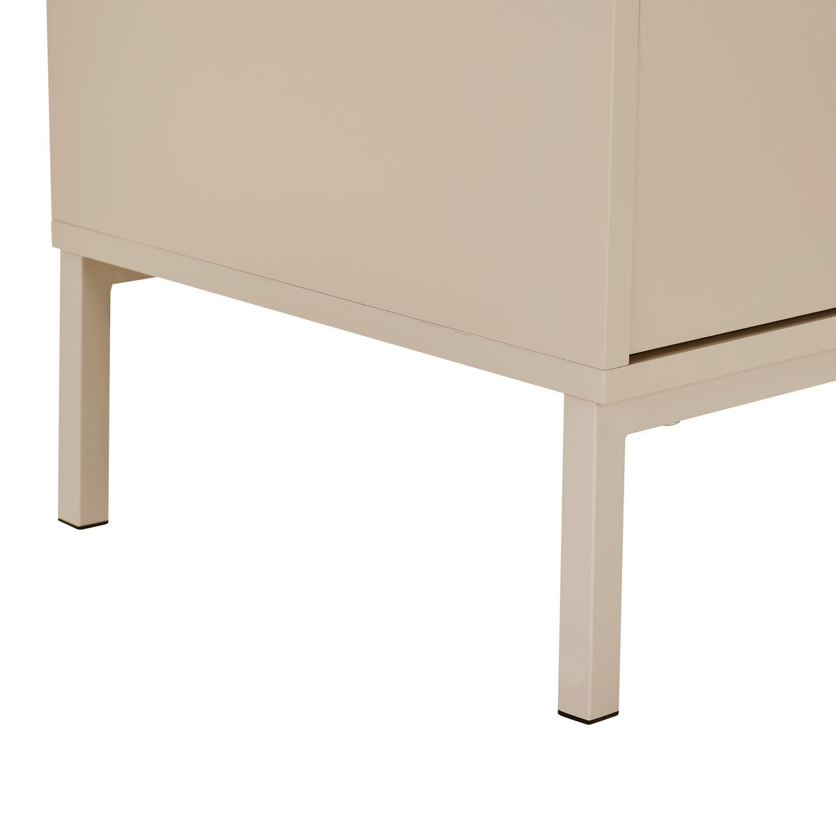 LOWBOARD Rhodes  140/54/40 cm  - Kaschmir, Design, Holzwerkstoff/Metall (140/54/40cm) - MID.YOU