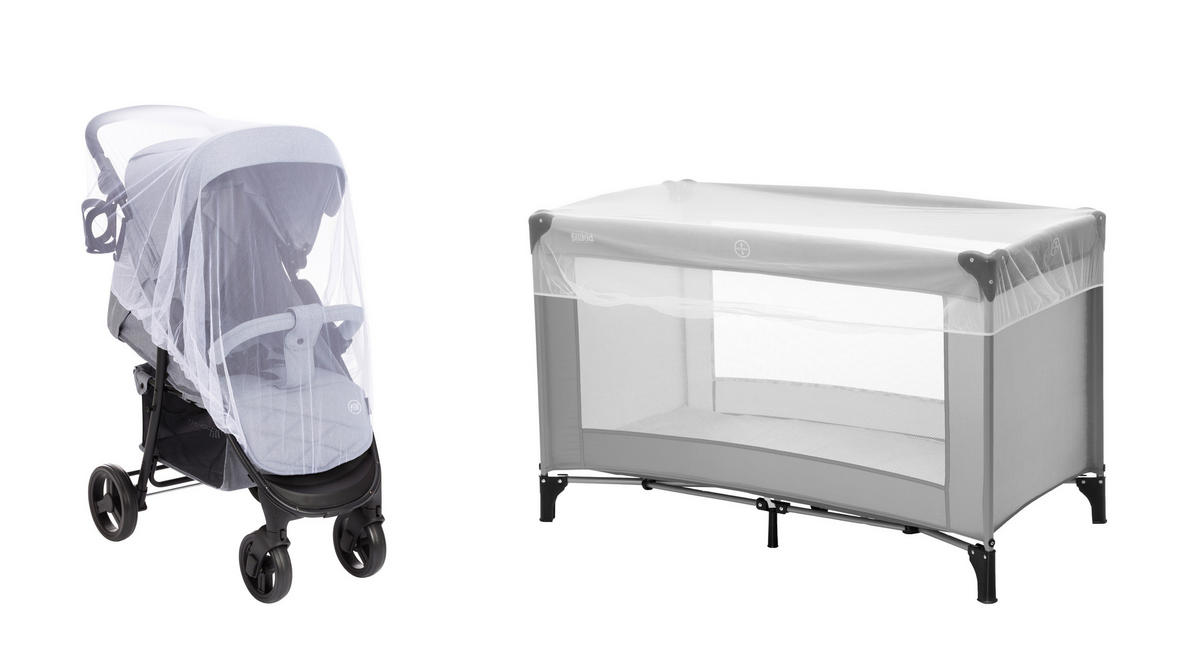 MÜCKENNETZ - Weiß, Basics, Textil (140/60cm) - My Baby Lou