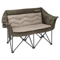 CAMPING-KLAPPSTUHL - Schwarz/Grün, Basics, Textil/Metall (134/108/50cm) - Modante