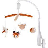 KOLOTOČ - terracotta/hnědá, Basics, textil/plast (34cm) - Patinio