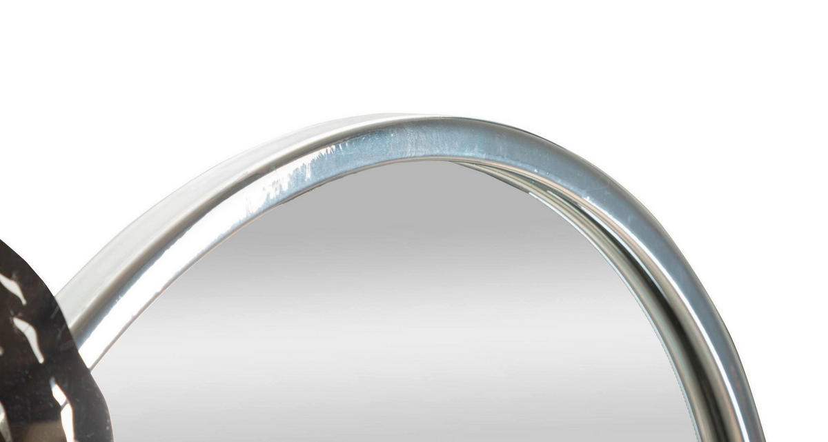WANDDEKO  106/48/3.80 cm   - Chromfarben, Basics, Glas/Holzwerkstoff (106/48/3.80cm)