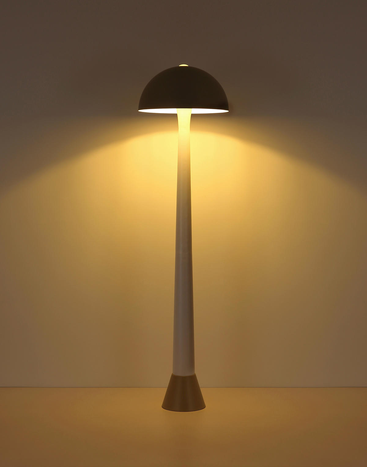 STOJACÍ LAMPA, 40/150 cm  - bílá/černá, Design, kov/plast (40/150cm) - Globo