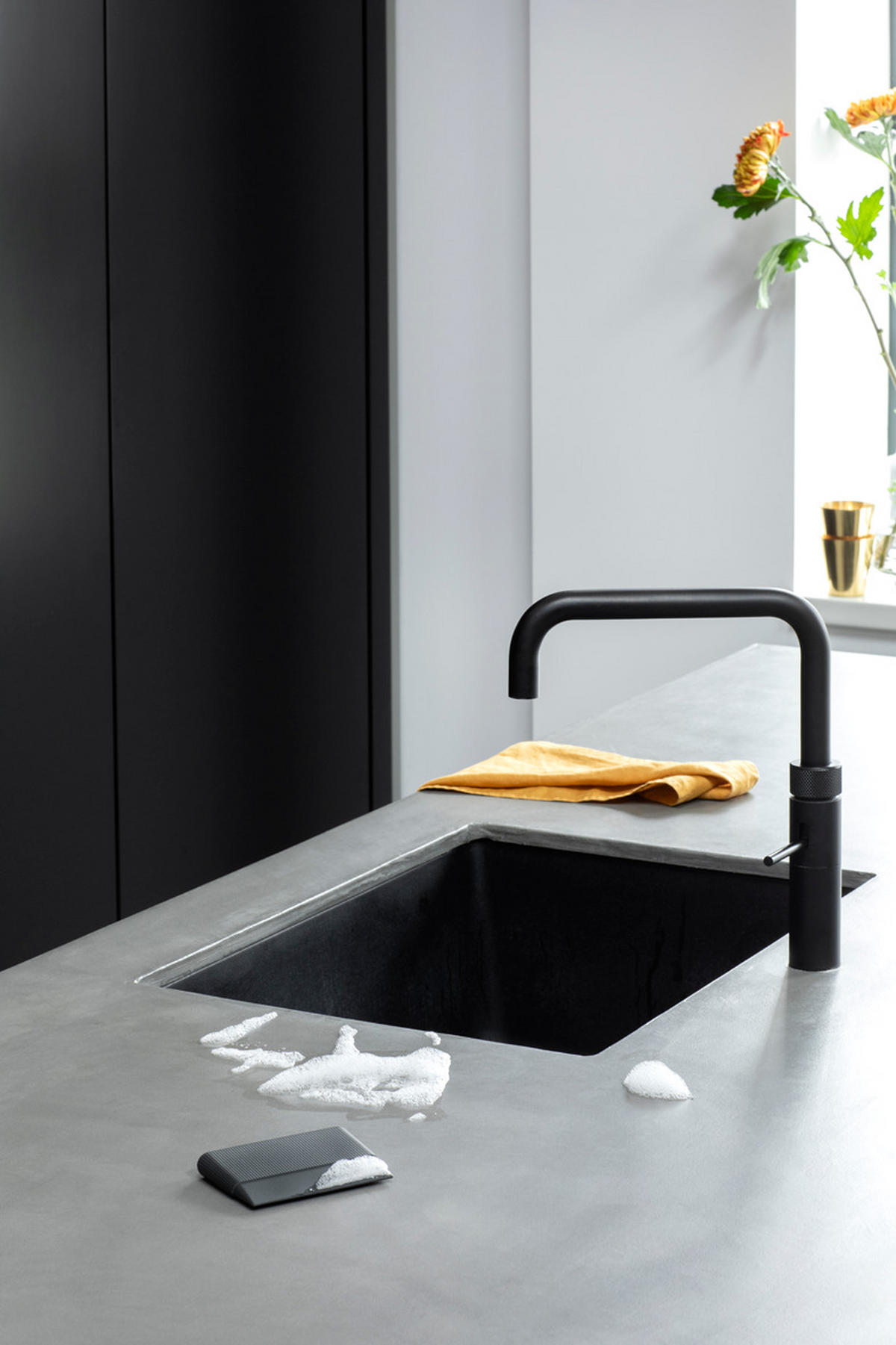 KEFA NA DRHNUTIE - tmavosivá, Design, plast (10,6/7,5/1,7cm) - Brabantia