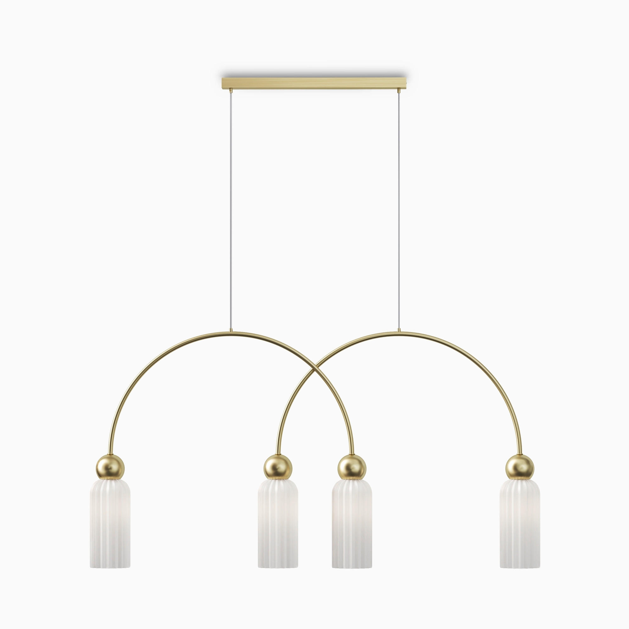PENDELLAMPA Antic 110/360/10 cm  - guldfärgad, Design, metall (110/360/10cm) - MAYTONI