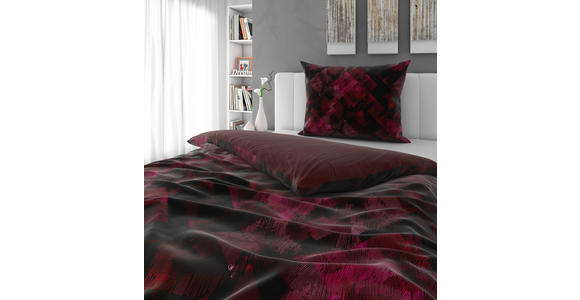 WENDEBETTWÄSCHE Satin 140/220 cm - Lila, KONVENTIONELL, Textil (140/220cm) - Novel