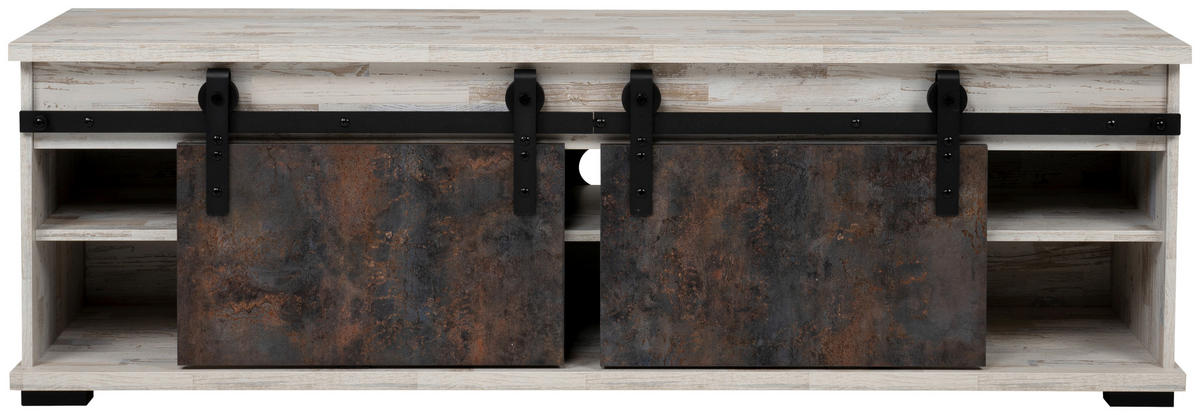 TV-ELEMENT 160/50/40 cm  - Schwarz, Basics, Holzwerkstoff/Kunststoff (160/50/40cm) - MID.YOU