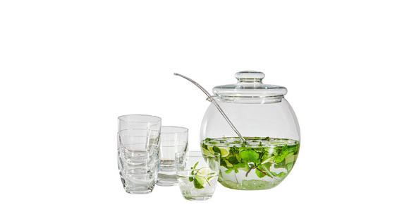 BOWLE-SET - Transparent, Basics, Glas - Homeware