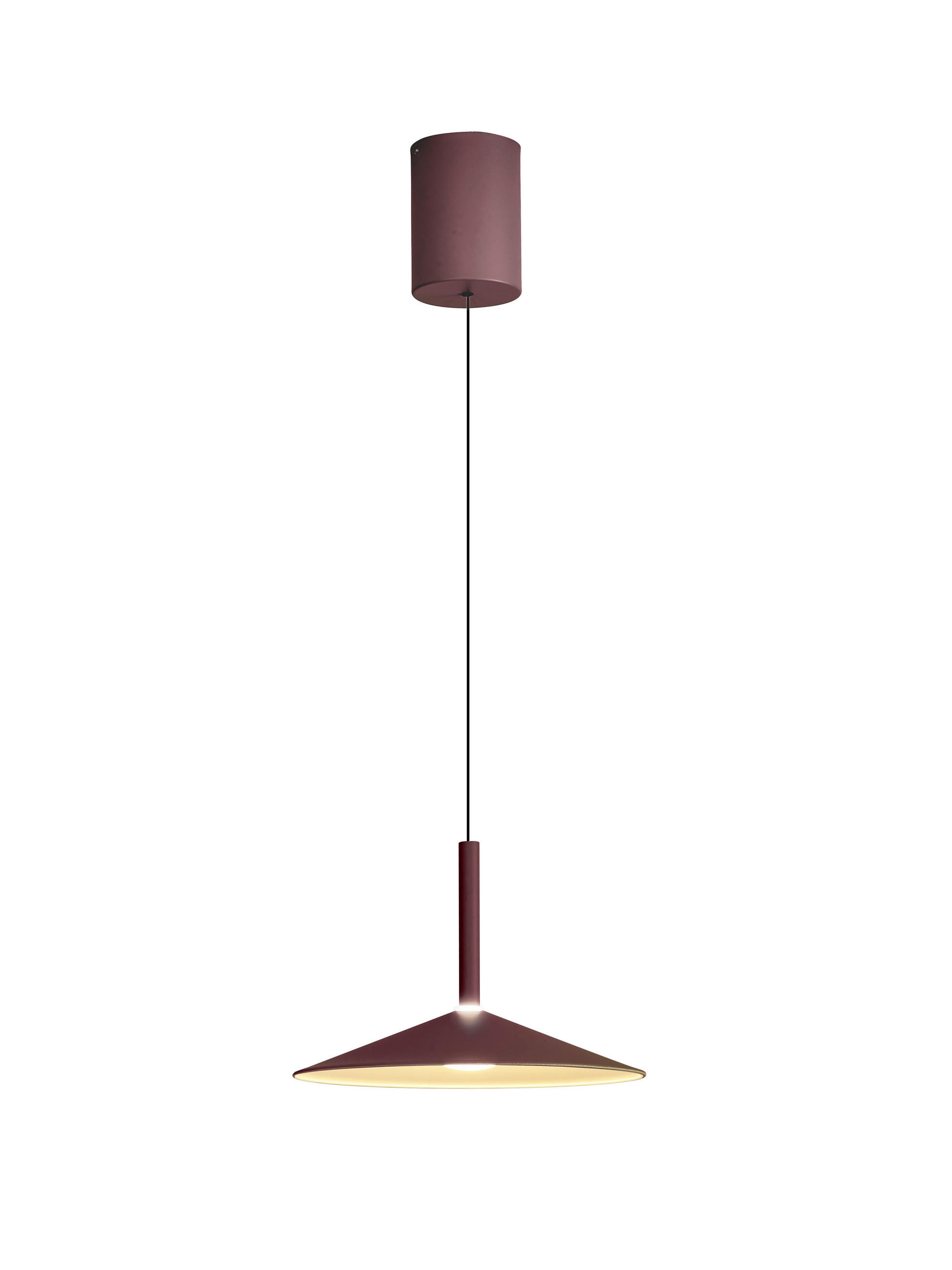 VISEČA LED-SVETILKA  SAMANTHA /450 lm/3000 K// - mocha rjava, Design, kovina (32/180cm)