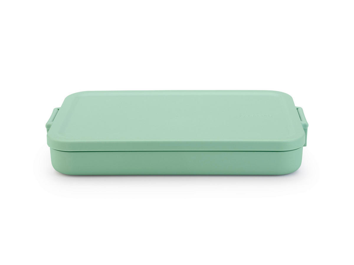 KRABIČKA NA OBĚD plast  plast 1,1 l - zelená, Basics, plast (25.5/3.7/16.6cm) - Brabantia