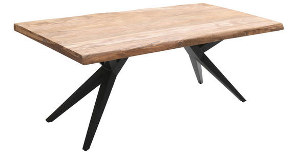 TISCHPLATTE in Holz 240/100/5,5 cm - Sheeshamfarben, Design, Holz (240/100/5,5cm) - Landscape