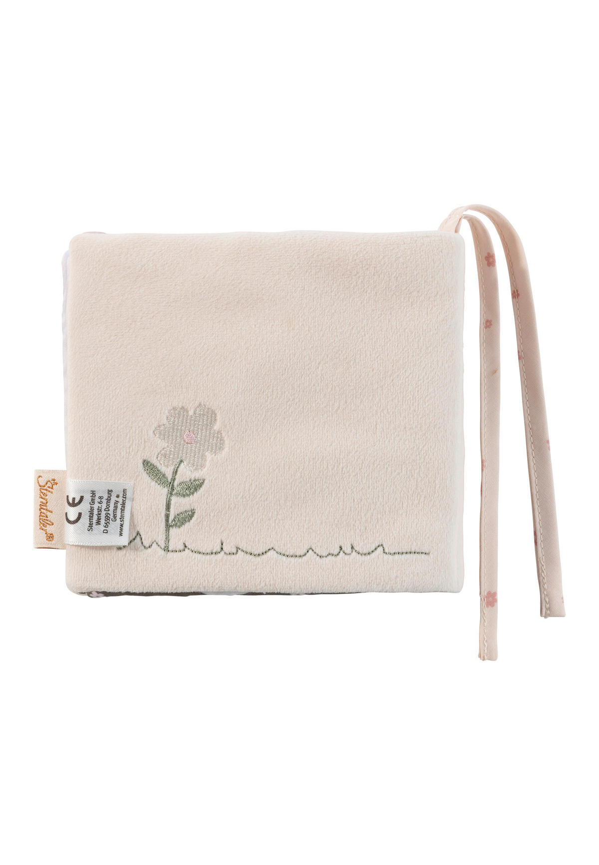 STOFFBUCH EMMI GIRL  - Hellrosa, Basics, Textil (11,5/13/4cm) - Sterntaler
