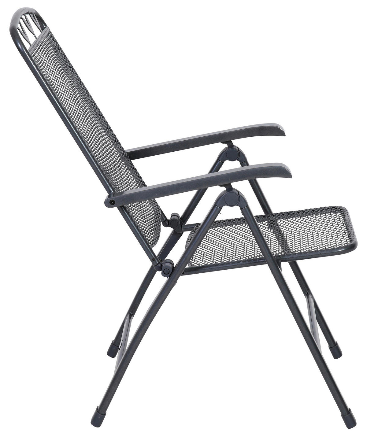 GARTENSTUHL Metall Grau  - Grau, Basics, Metall (58/108/64cm) - Gardenson