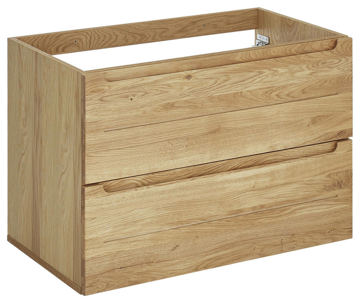 WASCHBECKENUNTERSCHRANK 80/54/46 cm  - Eichefarben, KONVENTIONELL, Holz/Holzwerkstoff (80/54/46cm) - Linea Natura