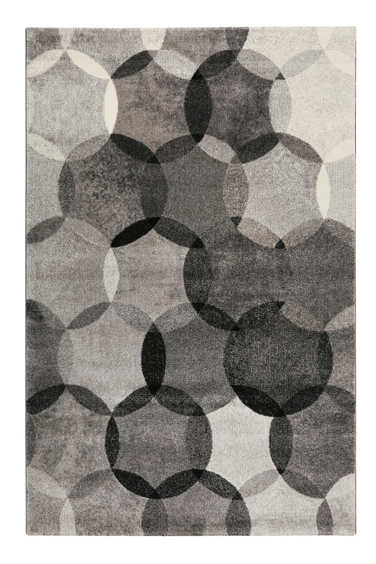 WEBTEPPICH 120/170 cm Modernina Grau, Silberfarben, Dunkelgrau, Beige  - Dunkelgrau/Beige, Design, Textil (120/170cm) - Esprit