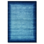 Wollteppich  120/180 cm  Blau   - Blau, Basics, Textil (120/180cm) - Esposa