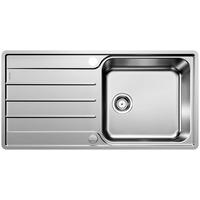 SPÜLE 523035  - Edelstahlfarben, Basics, Metall (100/20,5/50cm) - Blanco