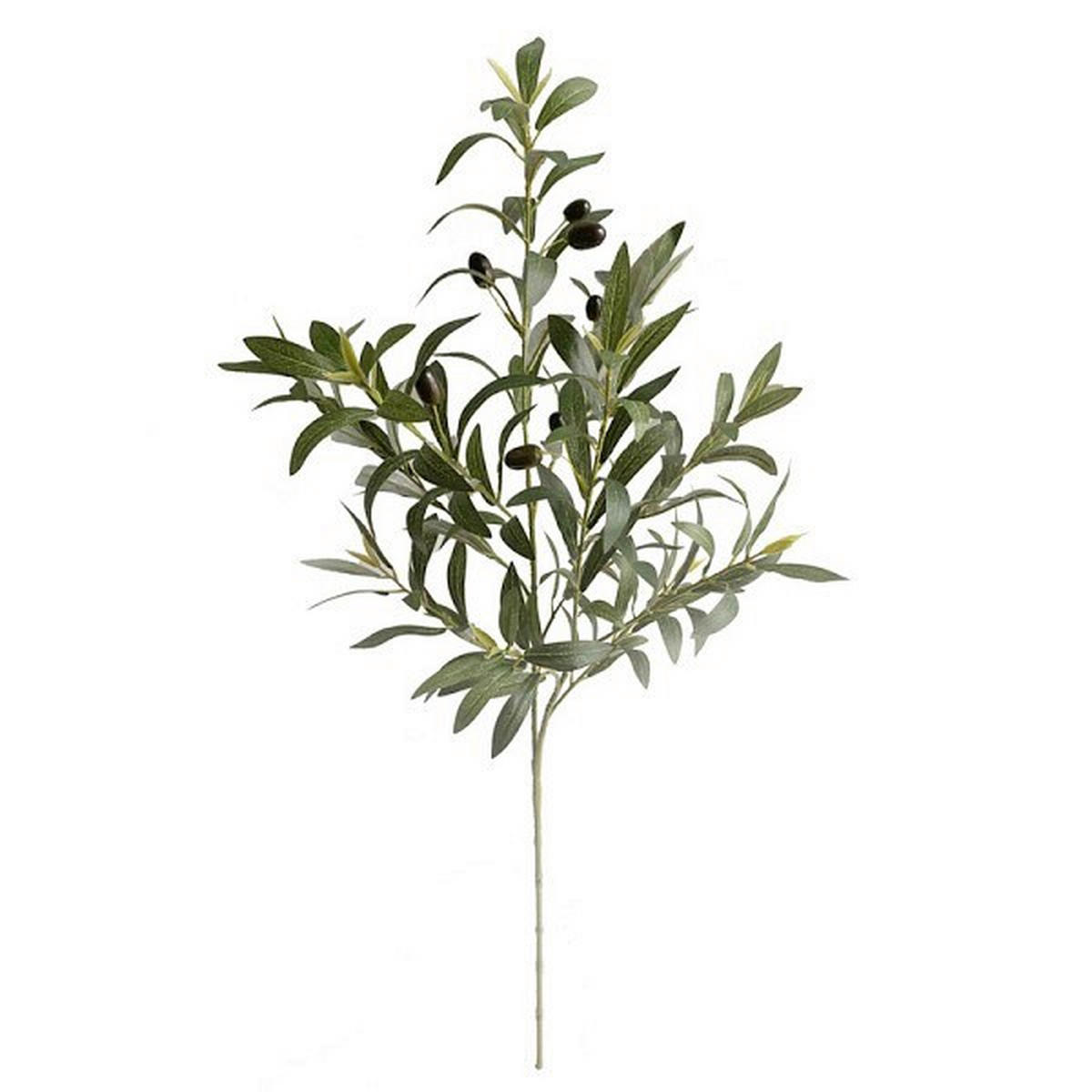 KUNSTBLUME - Grün, Basics, Kunststoff (39cm)