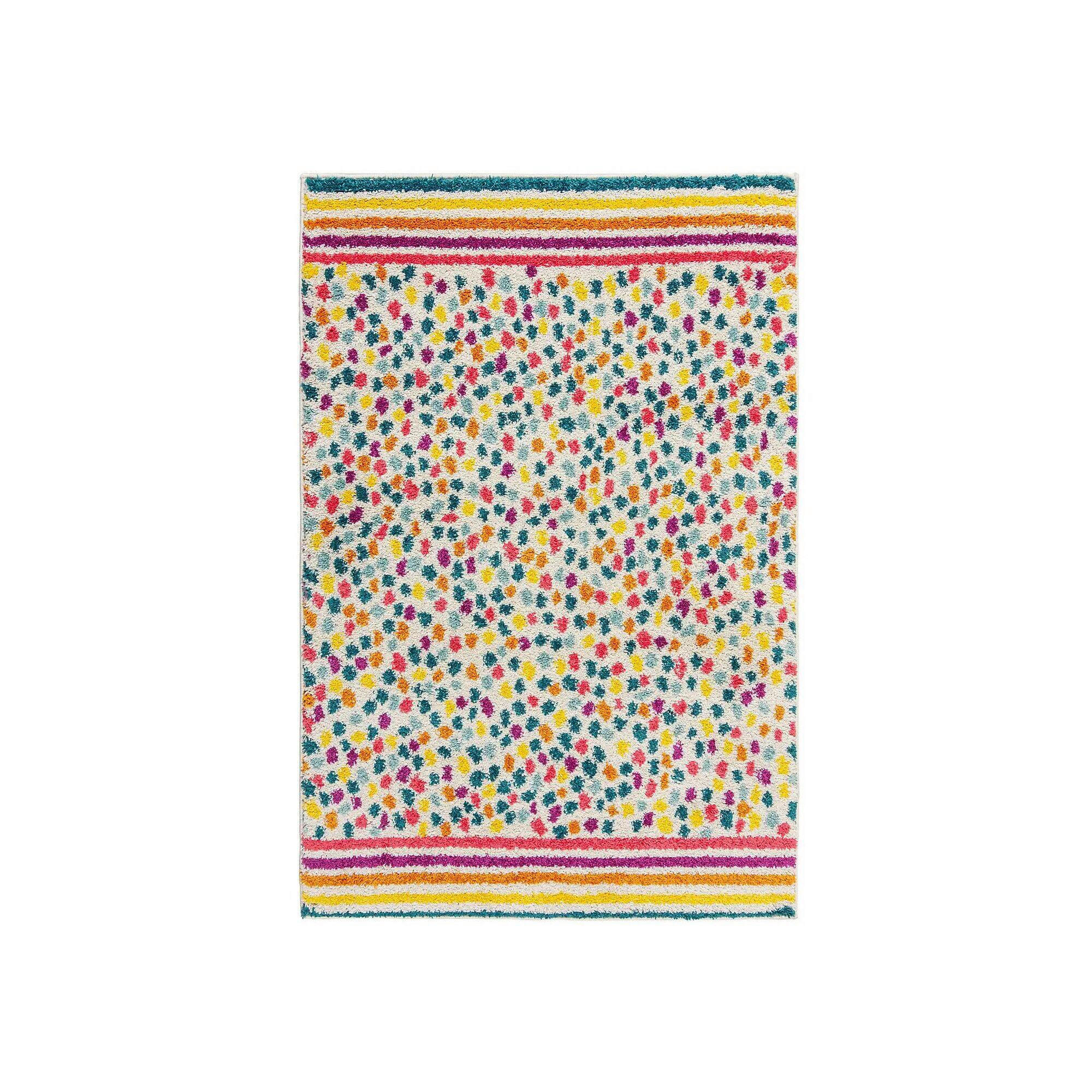 TKANÝ KOBEREC, 140/200 cm, viacfarebná - viacfarebná, Basics, textil (140/200cm)