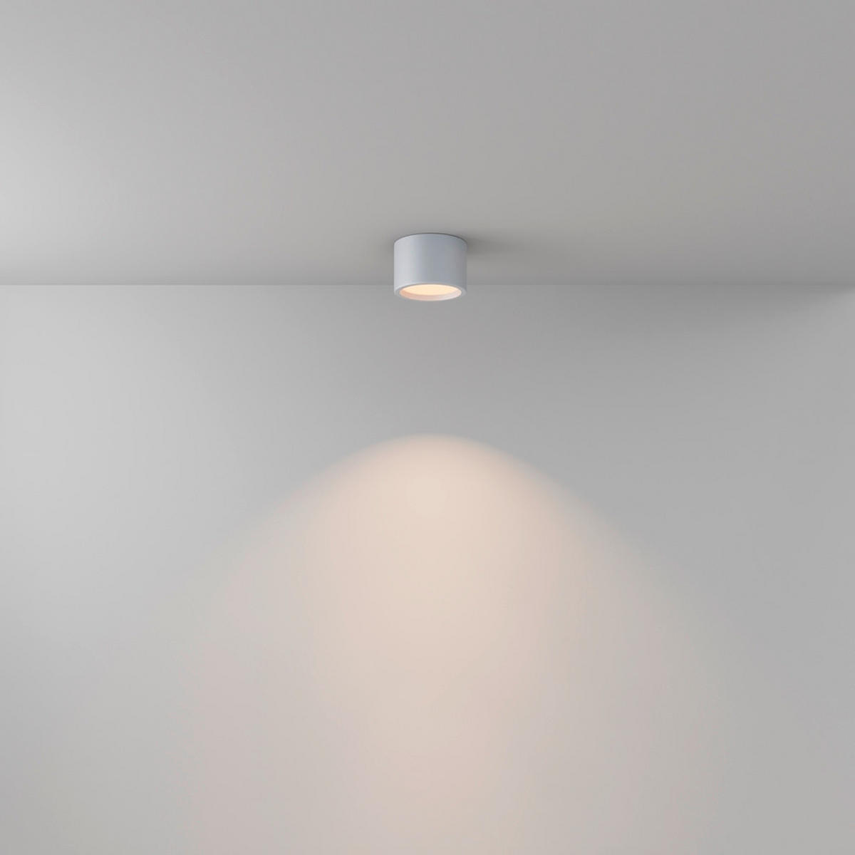 DECKENLEUCHTE  10,5/7 cm    - Weiss, Modern, Metall (10,5/7cm) - MAYTONI