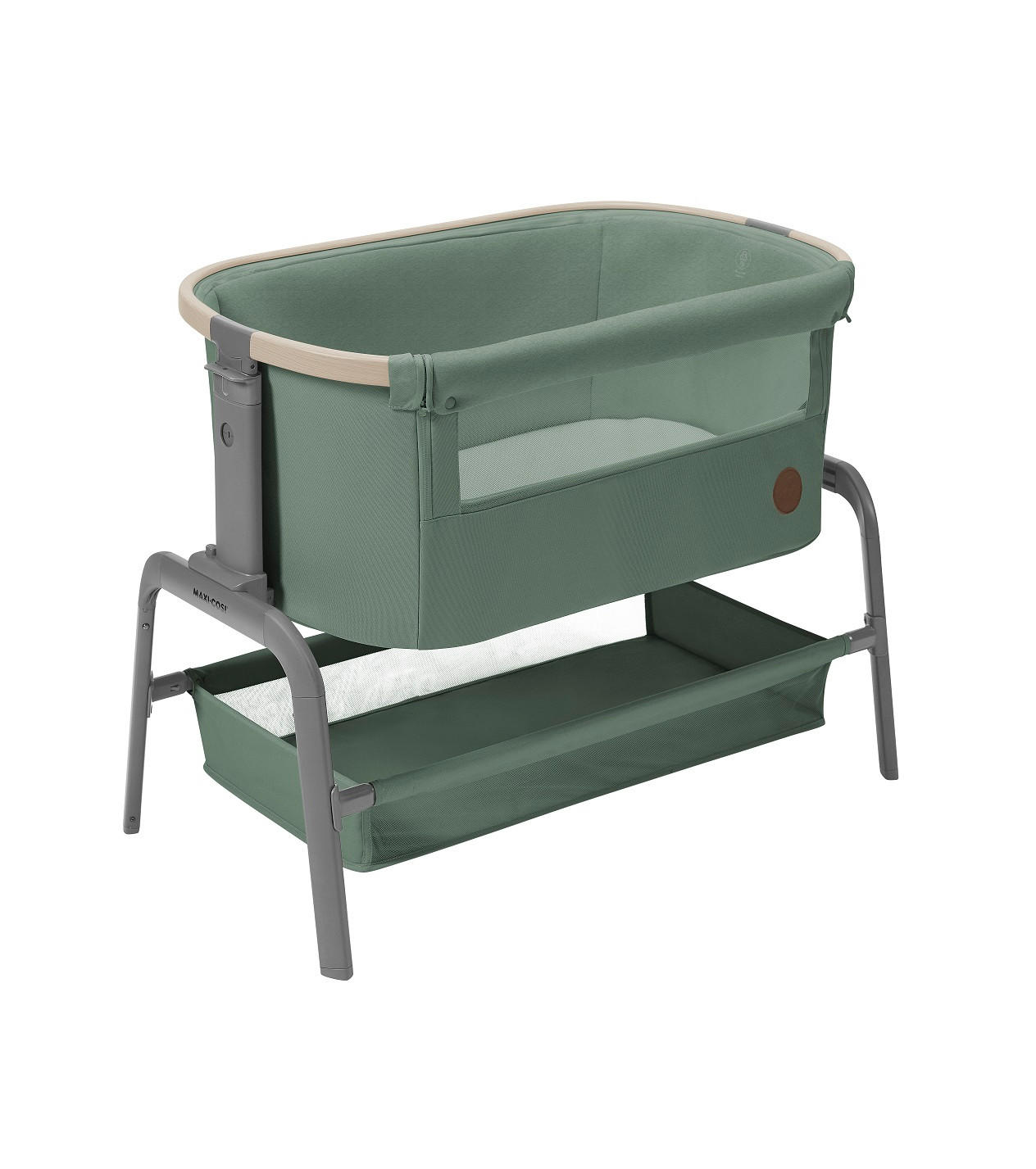 SIDOSÄNG Iora   - mörkgrön, Basics, metall/plast (93/74,5/55cm) - Maxi Cosi Pro
