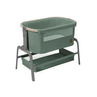 DODATNA POSTELJICA IORA 93/74,5/55 cm temno zelena  - temno zelena, Basics, kovina/umetna masa (93/74,5/55cm) - Maxi-Cosi