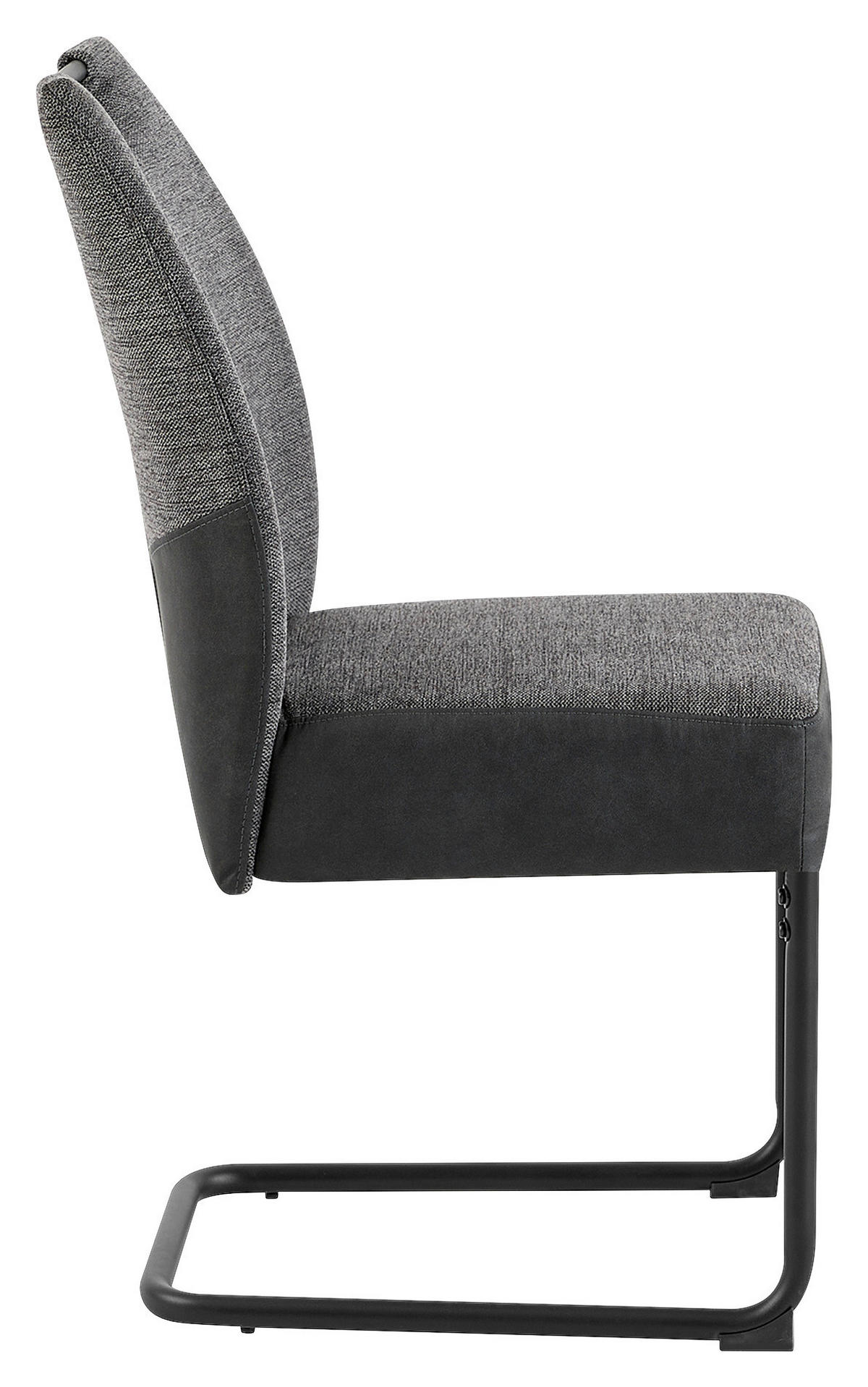 STUHL-SET 2 Stück mit Griff   - Anthrazit/Schwarz, MODERN, Metall (45/94/54cm) - Ambia Garden