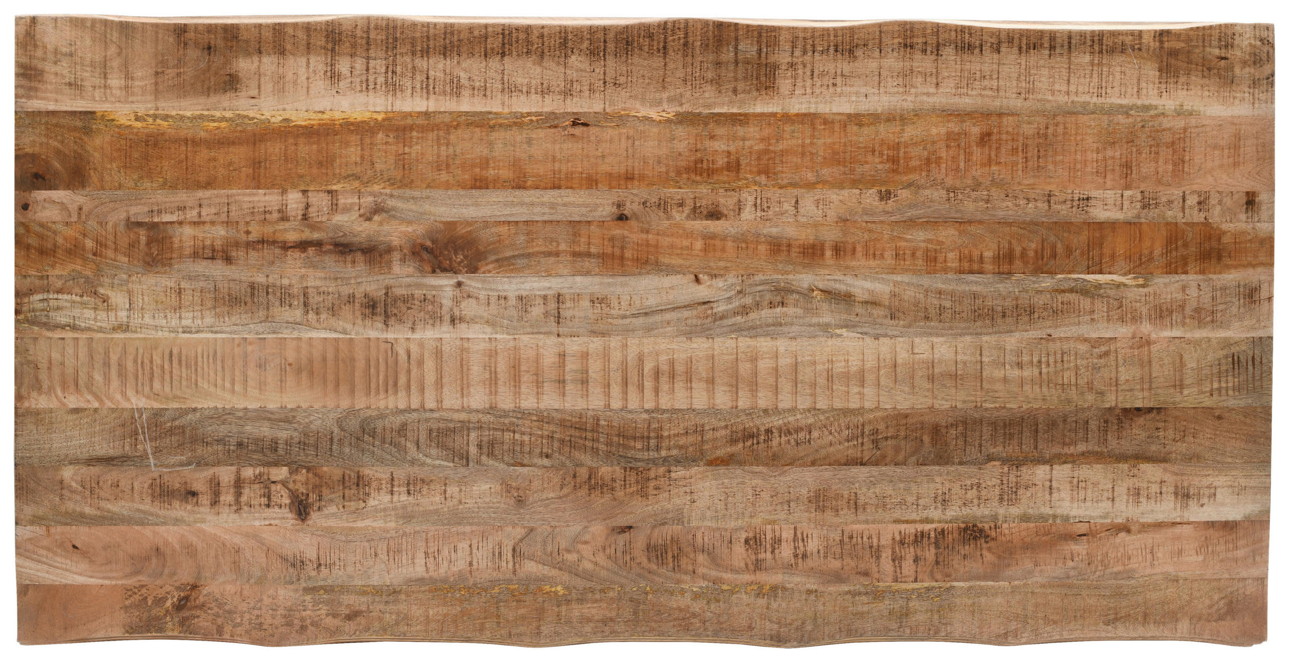 TISCHPLATTE Mangoholz Naturfarben  - Naturfarben, Design, Holz (180/90/5,5cm) - Landscape