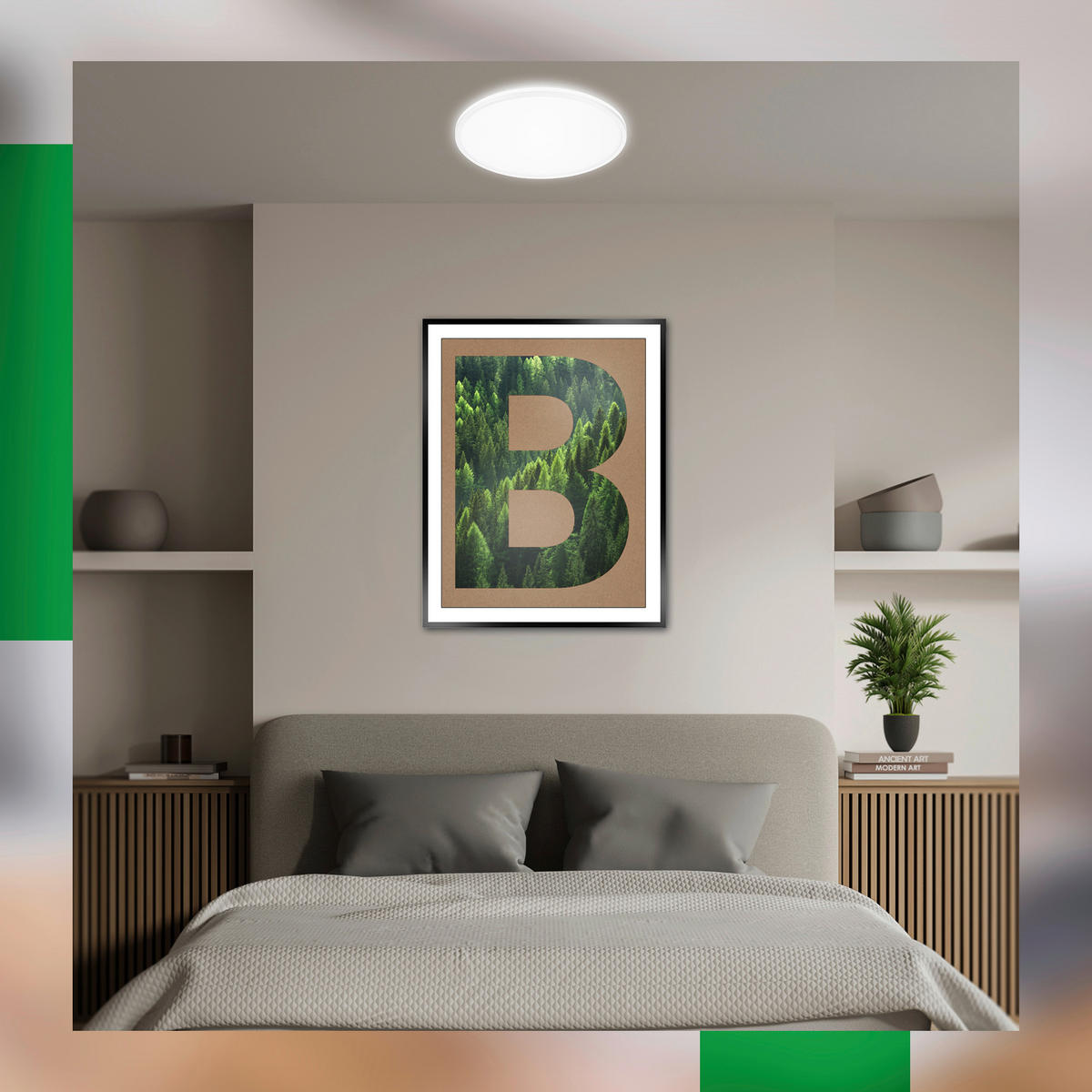 LED SVJETILJKA STROPNA  - Basics (33/6cm)