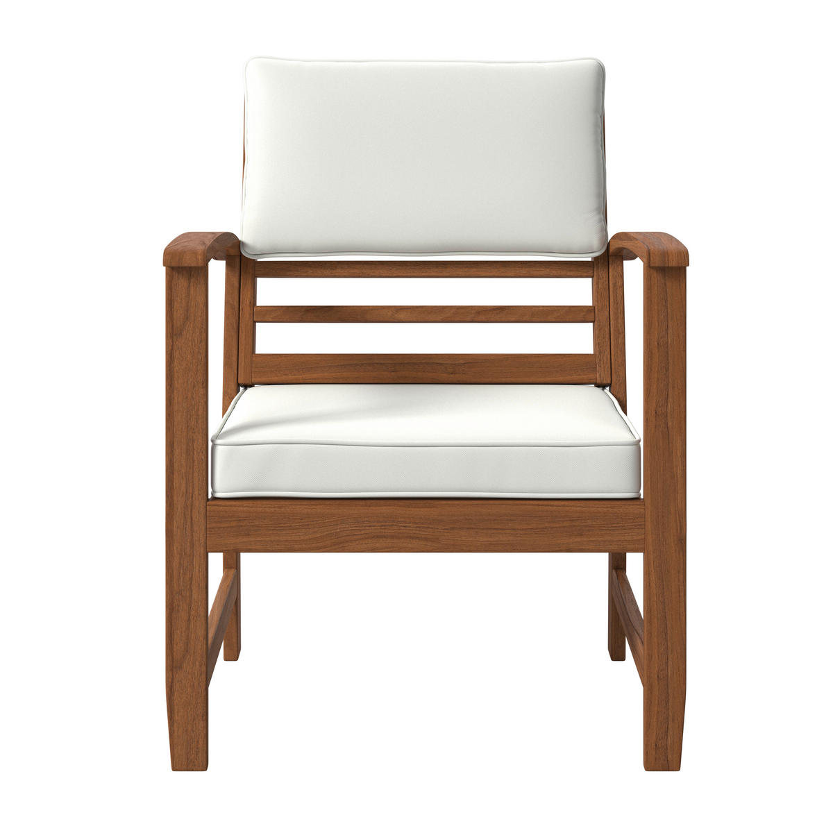 LOUNGEGARNITUR   80/50/33 cm Akazie vollmassiv  - Taupe/Naturfarben, MODERN, Holz/Wellpappe (80/50/33cm) - Ambia Garden