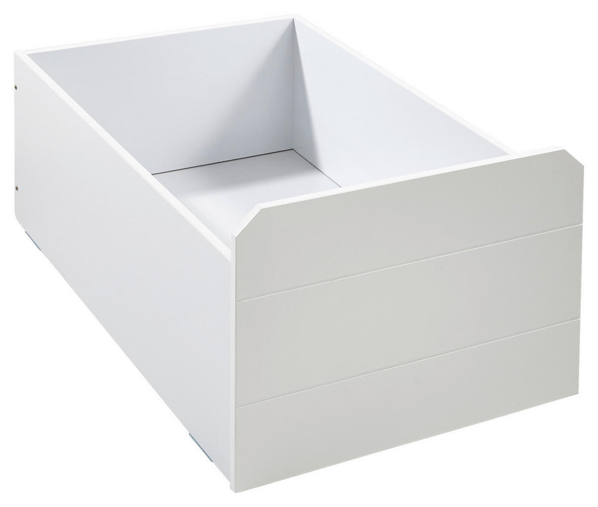 BETTSCHUBKASTEN 58/40/90 cm Weiß  - Weiß, Design, Holzwerkstoff/Kunststoff (58/40/90cm) - Xora