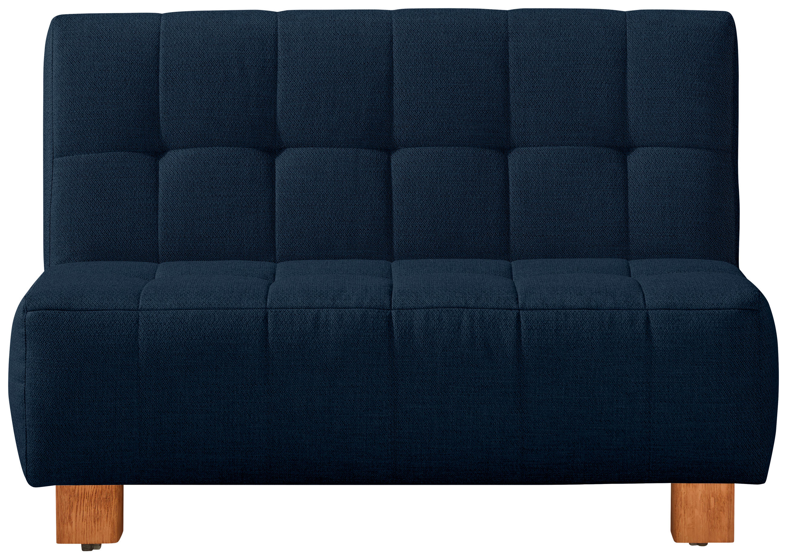 SCHLAFSOFA Dunkelblau  - Naturfarben/Dunkelblau, Design, Holz/Textil (125/92/102cm) - Novel