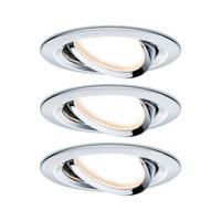 LED-DECKENLEUCHTE 8,4 cm  - Chromfarben/Alufarben, Basics, Metall (8,4cm) - Paulmann