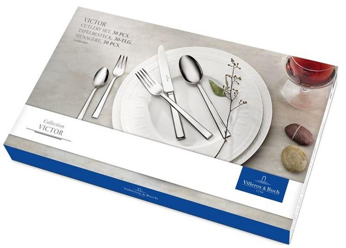 PRIBOR ZA JELO  30 delova     - Osnovno, metal (44/28/5cm) - Villeroy & Boch
