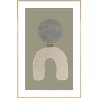 BILD Abstraktes  - Beige/Naturfarben, Basics, Holz/Kunststoff (98/148/10cm)