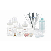 FLÄSCHCHENSET Perfect Match 12-teilig  - Multicolor, Basics, Kunststoff (16,2/34,4/33,4cm) - NUK