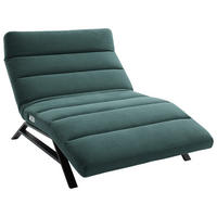 RELAXLIEGE Feincord Grün  - Schwarz/Grün, Design, Textil/Metall (120/54-113/158-198cm) - Pure Home Lifestyle