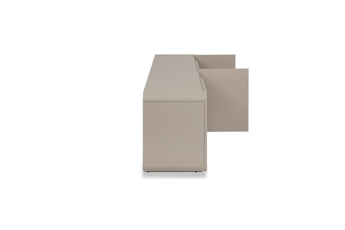 LOWBOARD  175/52/39 cm  - Greige, Design, Holzwerkstoff (175/52/39cm) - MID.YOU