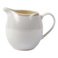 MILCHKÄNNCHEN 250 ml Geo  - Beige/Weiß, Basics, Keramik (11/8/9cm) - Ritzenhoff Breker