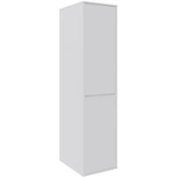 MULTISKÅP 50/210/67,5 cm 2-dörrar - vit, Basics, trämaterial (50/210/67,5cm) - Best Price