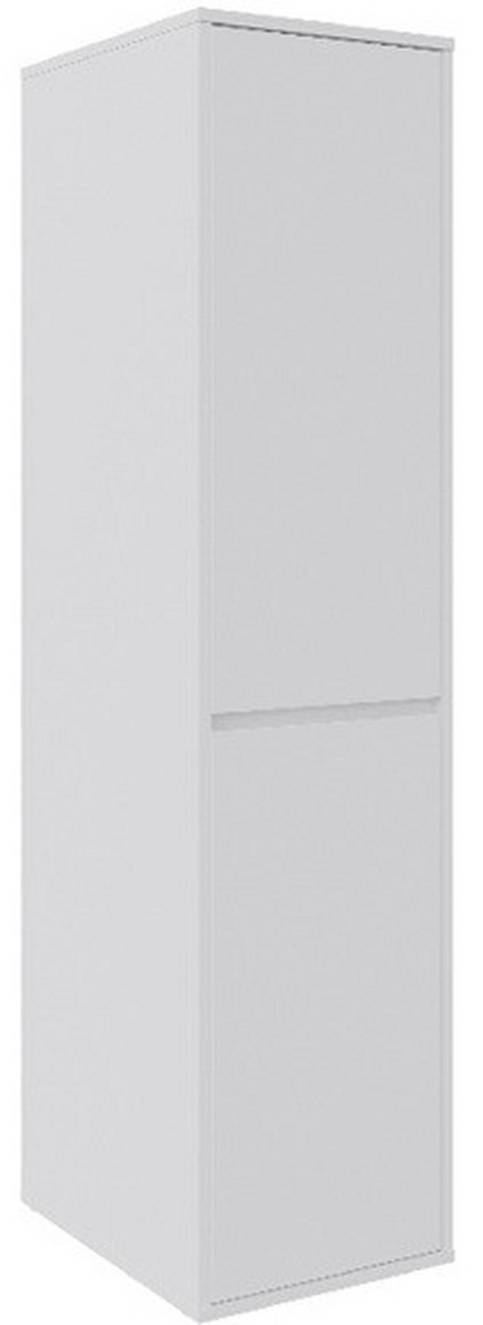 MULTISKÅP 50/210/67,5 cm 2-dörrar - vit, Basics, trämaterial (50/210/67,5cm) - Best Price