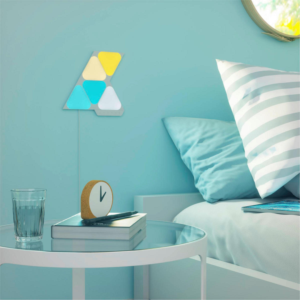 Nanoleaf Triangles 5er Mini NANOLEAF 10/11,5/0,6 cm   - Weiß, Basics, Kunststoff (10/11,5/0,6cm)