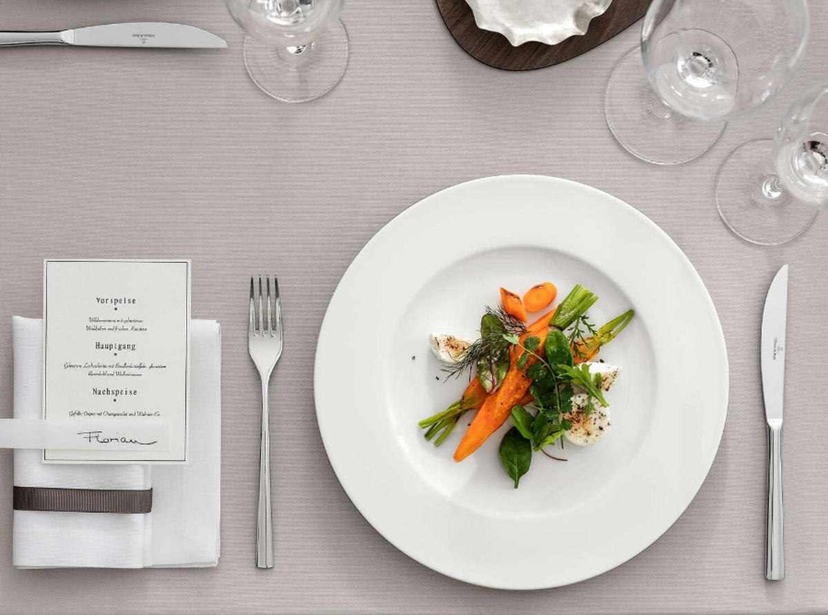 SET PRIBORA ZA JELO 4/1  4-dijelni     Piemont  - boje oplemenjenog čelika, Konvencionalno, metal - Villeroy & Boch