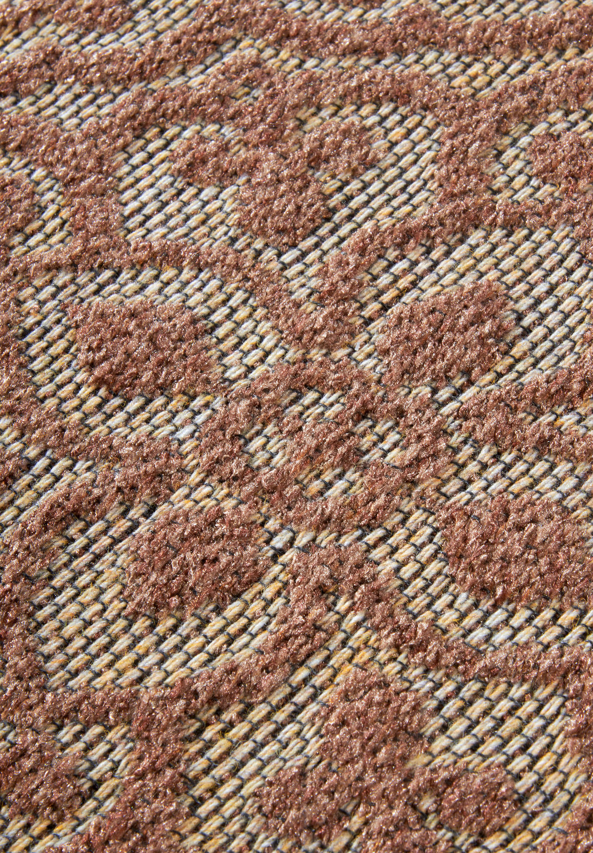 OUTDOORTEPPICH 160/230 cm Kollektion 1883 Kupferfarben  - Kupferfarben, Design, Kunststoff/Textil (160/230cm) - Villeroy & Boch