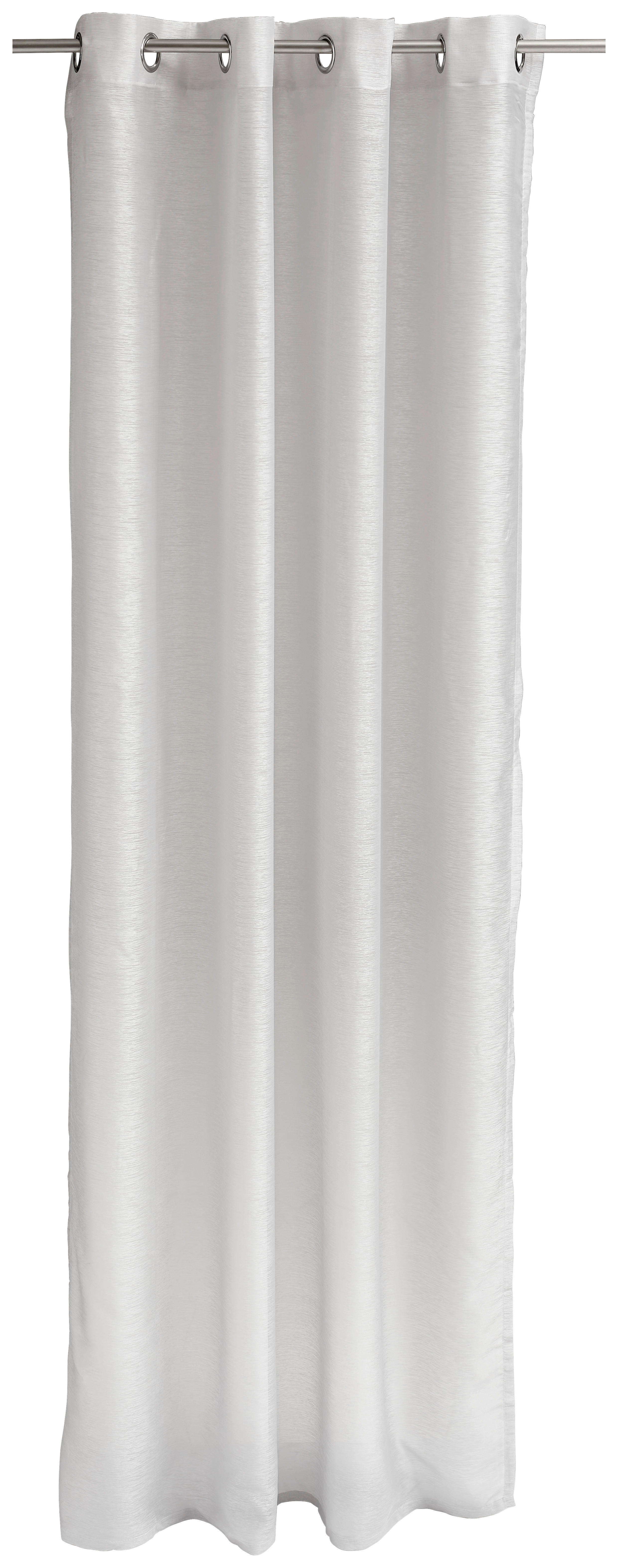 ÖSENSCHAL T-Clean transparent 140/250 cm   - Hellgrau, Basics, Textil (140/250cm) - Tom Tailor