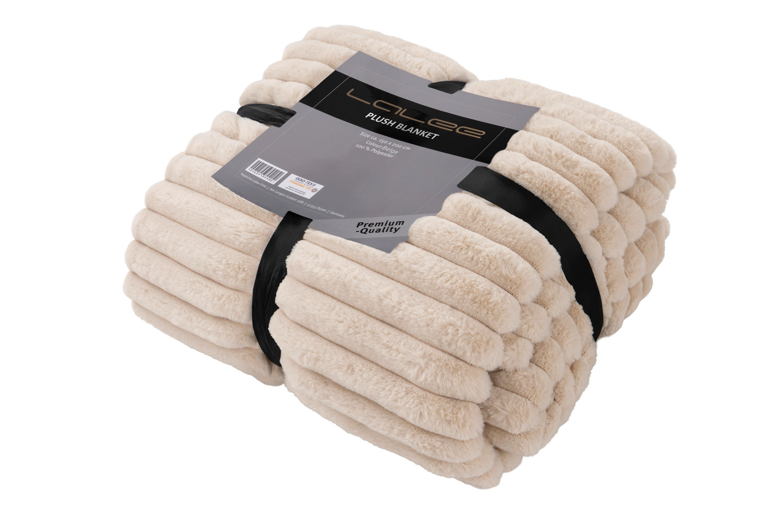 FELLDECKE 150/200 cm  - Beige, Basics, Textil (150/200cm)