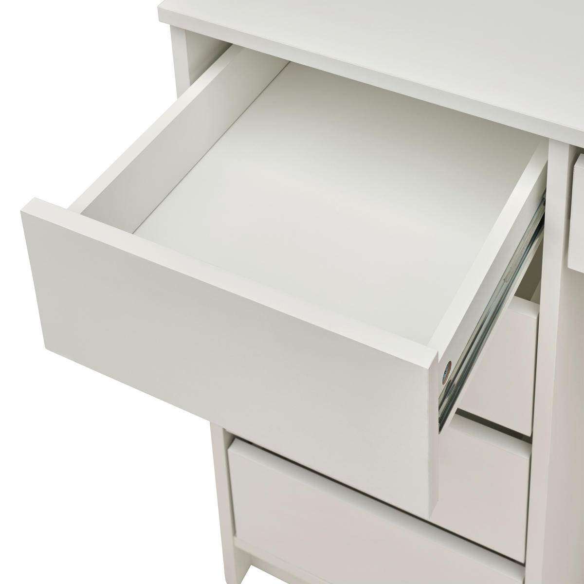 SCHREIBTISCH  Weiss   - Weiss, Modern, Holzwerkstoff (120/76/55cm) - MID.YOU