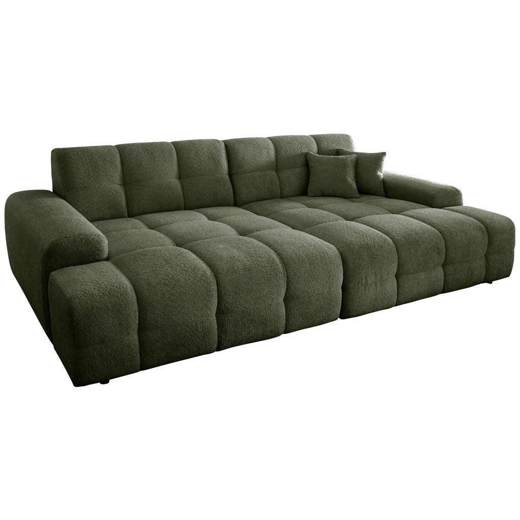 Thumbnail - Livetastic Bigsofa, Waldgrün, Textil, Uni, 4-Sitzer, Füllung: Schaumstoff, 304x87x155 cm, Made in EU, Typenauswahl, Armt...