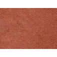 WOHNLANDSCHAFT  in Chenille, Flachgewebe Terracotta  - Terracotta/Schwarz, Design, Textil/Metall (180/344/208cm) - Dieter Knoll