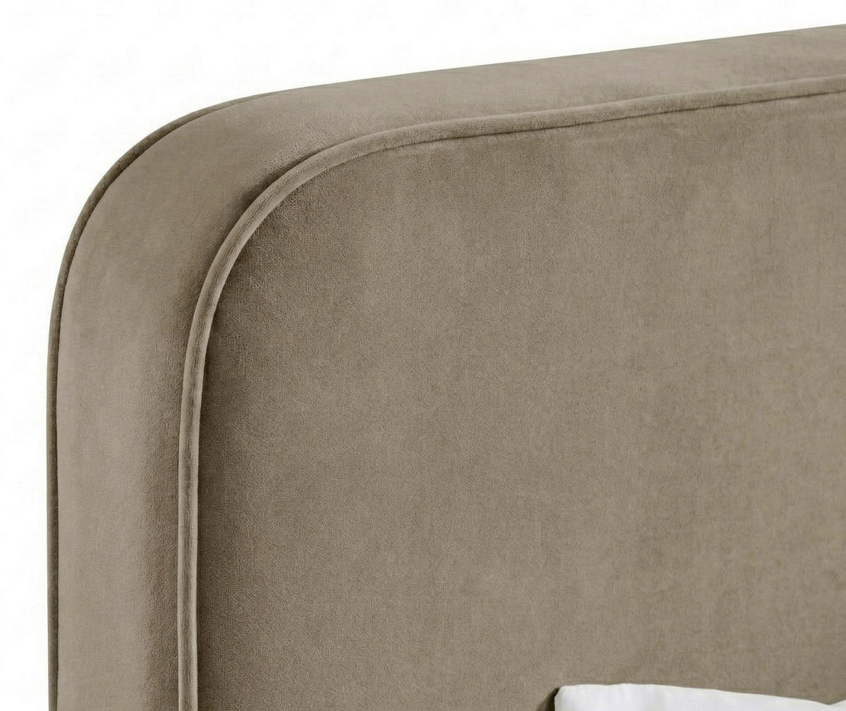 POLSTERBETT Braun 180/200 cm  - Schwarz/Braun, MODERN, Holz/Textil (180/200cm) - MID.YOU